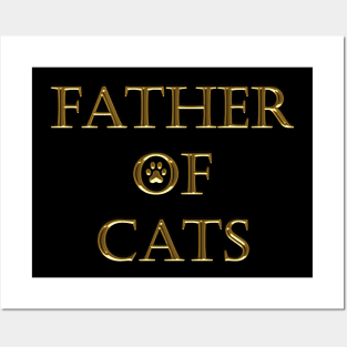 FATHER OF CATS Posters and Art